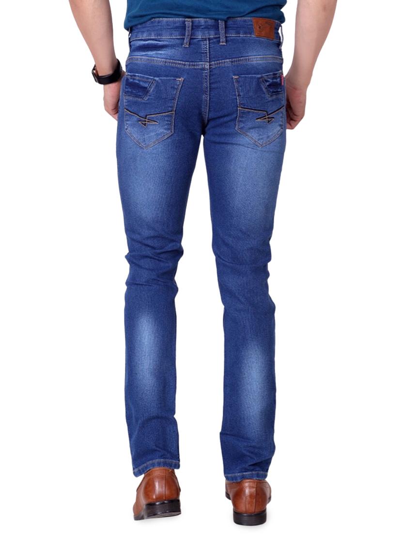 blue denim washed jeans - 15863341 - Zoom Image - 4