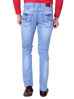 blue denim washed jeans - 15863357 - Standard Image - 4