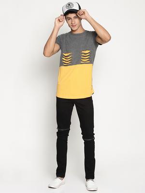 multi colored ripped t-shirt - 15865143 - Standard Image - 4