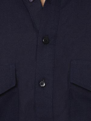 navy blue solid pathani set - 15867353 - Standard Image - 4