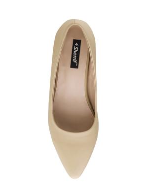 beige slip on pumps - 15869060 - Standard Image - 4