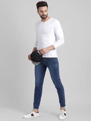 white cotton t-shirt - 15871794 - Standard Image - 4