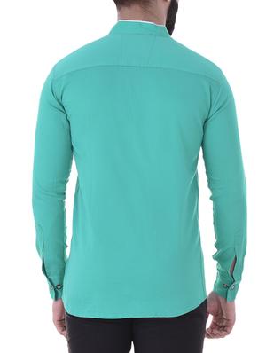 multicolor cotton blend casual shirt (set of 2) - 15873721 - Standard Image - 4