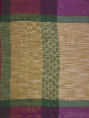 paisley zari border purple woven saree with blouse - 15876965 - Standard Image - 4