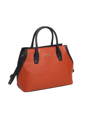 red leatherette (pu) regular satchel - 15880461 - Standard Image - 4