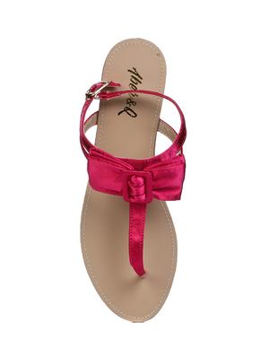 pink back strap sandals - 15881120 - Standard Image - 4