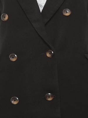 double breasted sleeveless coat - 15882251 - Standard Image - 4