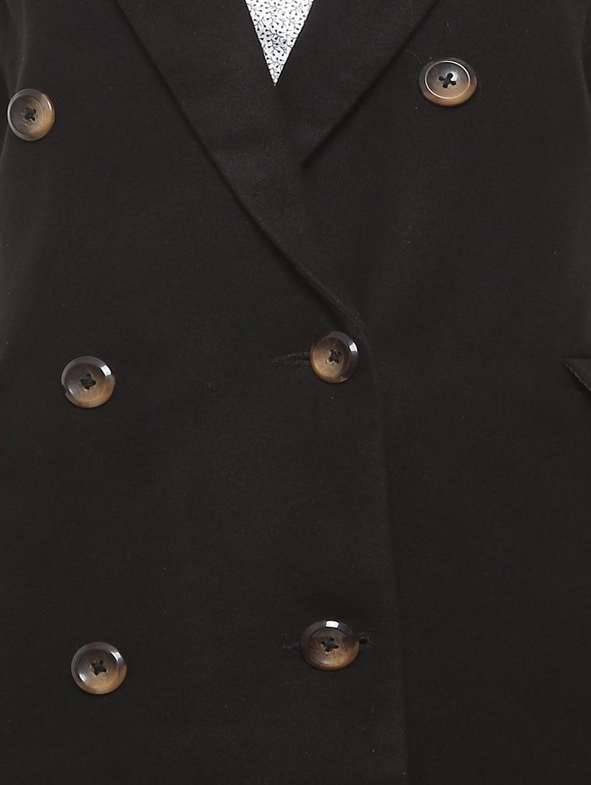 double breasted sleeveless coat - 15882251 - Zoom Image - 4