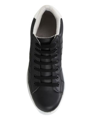 black lace-up sneakers - 15883794 - Standard Image - 4