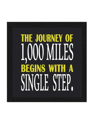 sifty collections 4 piece set of framed wooden wall hanging motivational office decor art prints 8.7 x 8.7 inch without glass - 15884920 - Standard Image - 4