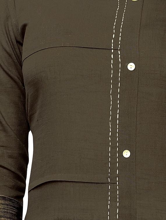 Kaantha straight kurta - 15887461 - Zoom Image - 4