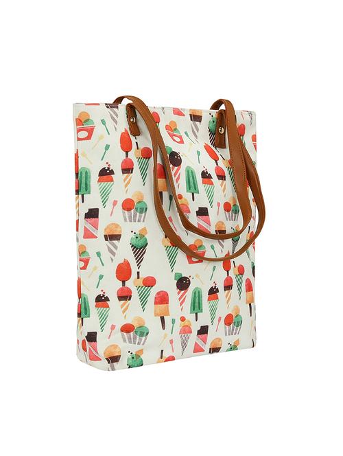 white canvas regular shopping bag - 15893372 - Standard Image - 1