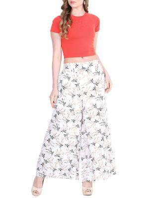 floral flared palazzo - 15899900 - Standard Image - 4