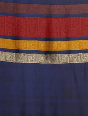 striped printed saree with blouse - 15899912 - Standard Image - 4