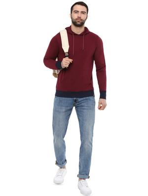 red cotton sweatshirt - 15901841 - Standard Image - 4