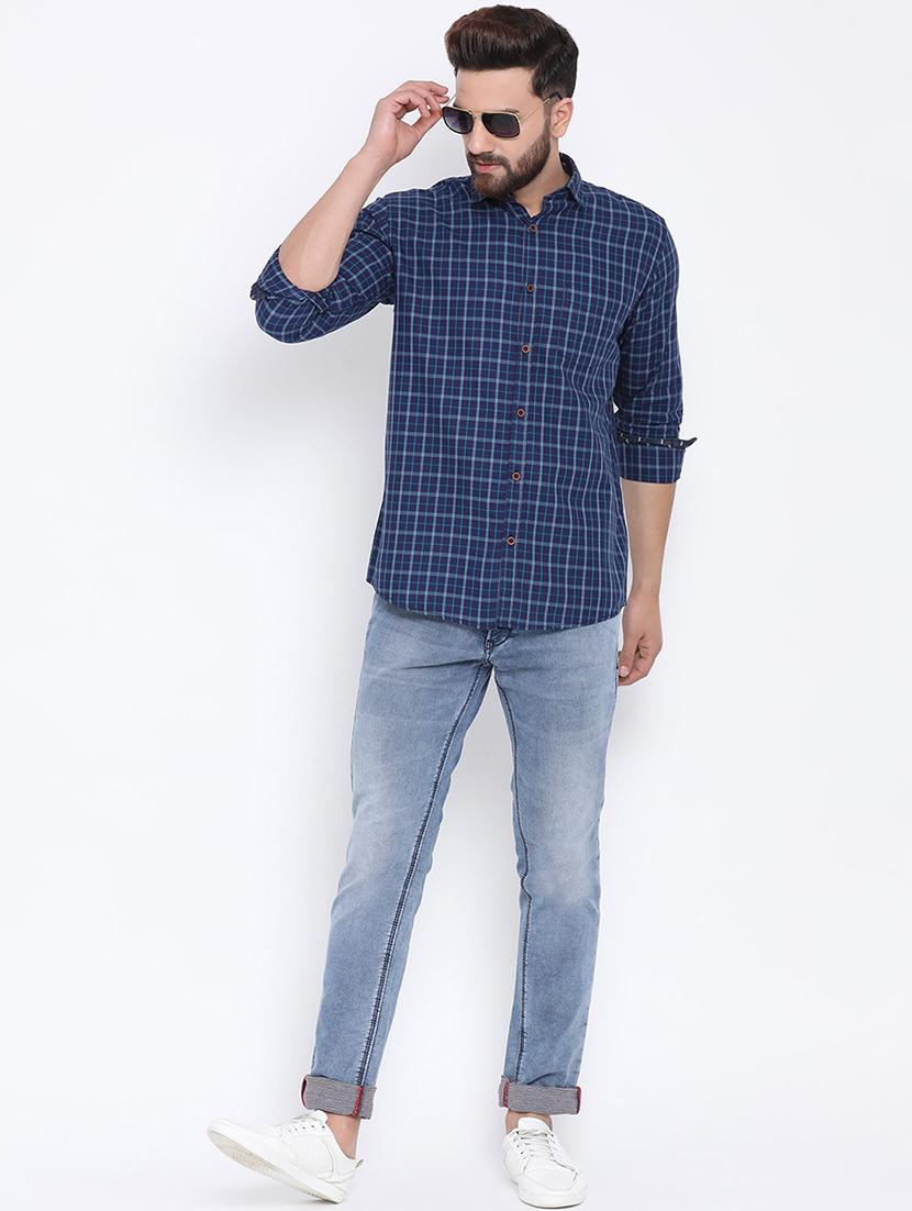 blue denim washed jeans - 15902929 - Zoom Image - 4