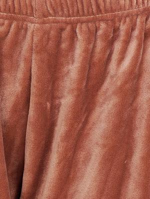 coco brown velvet trousers - 15903860 - Standard Image - 4