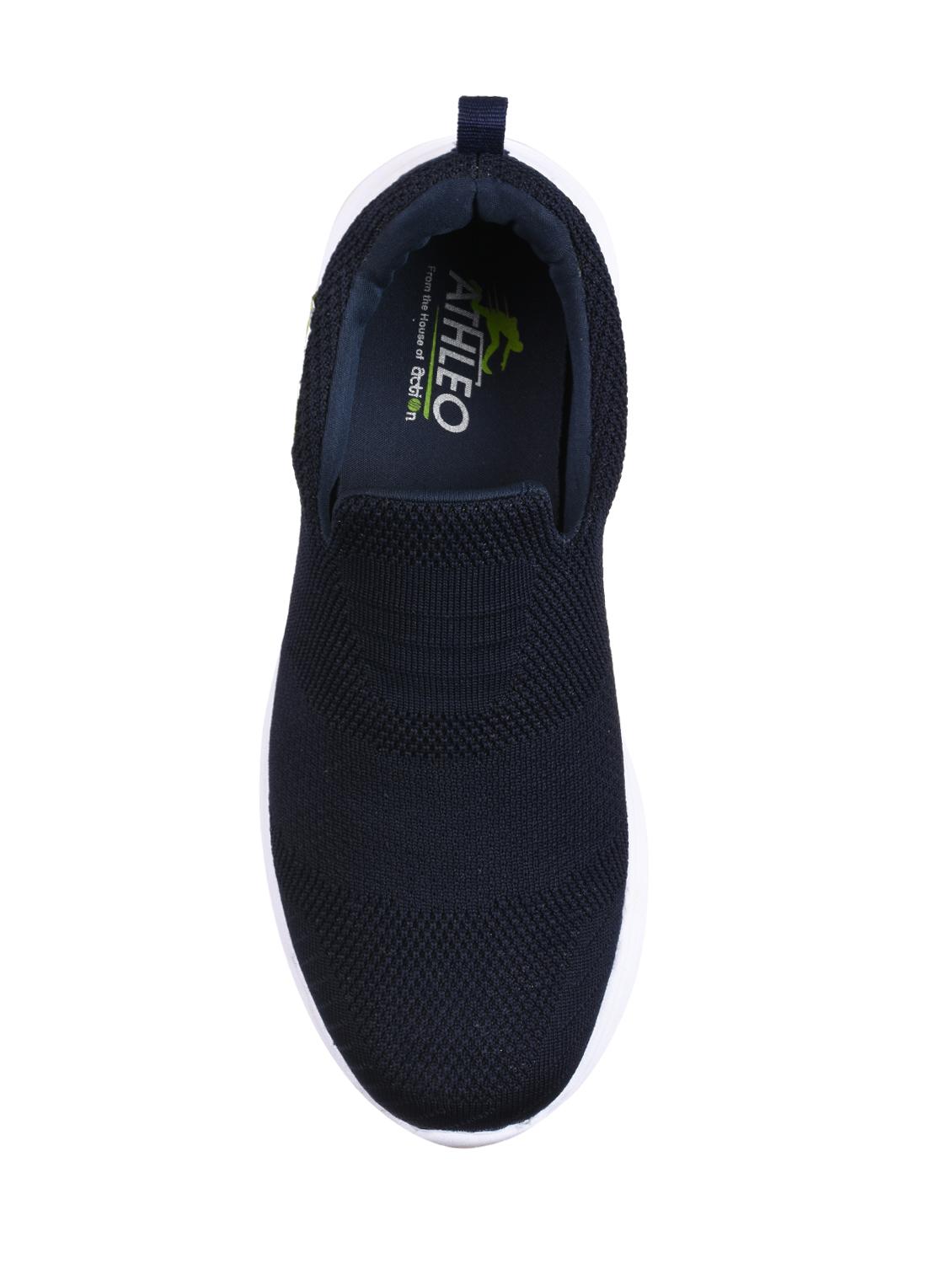 navy Fabric slip on sport shoes - 15903982 - Zoom Image - 4
