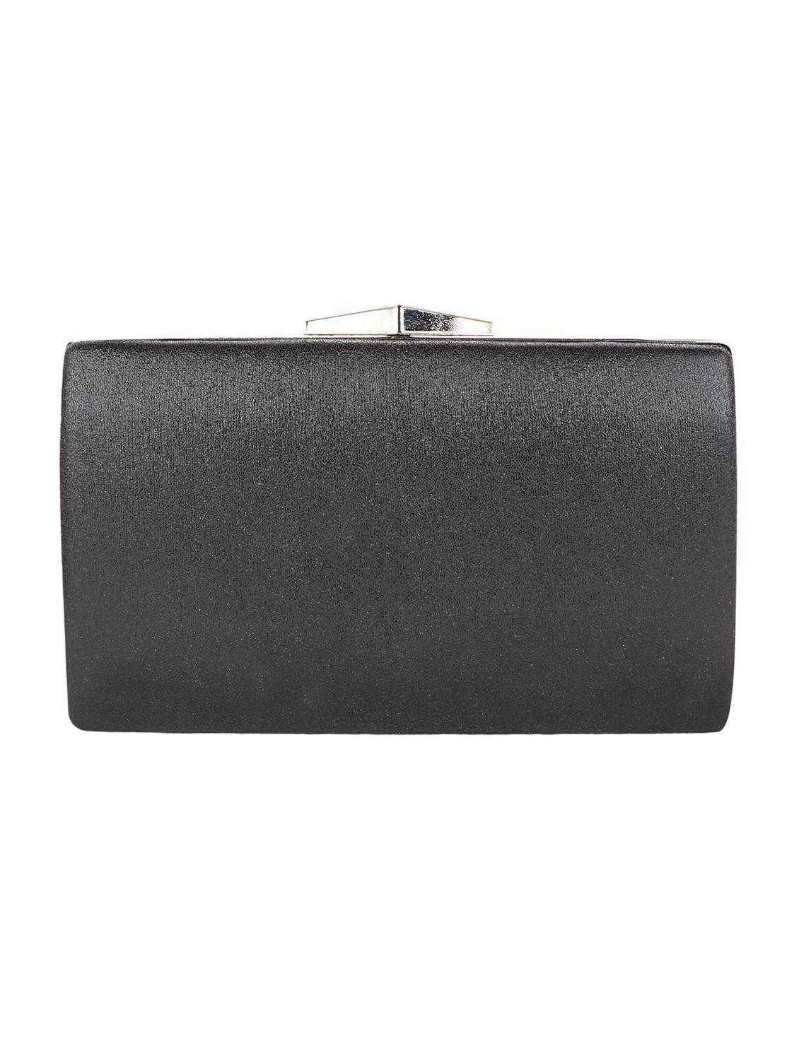 black leatherette (pu) regular clutch - 15904605 - Zoom Image - 4