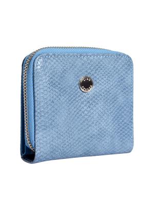 blue leatherette (pu) regular purse - 15904881 - Standard Image - 4