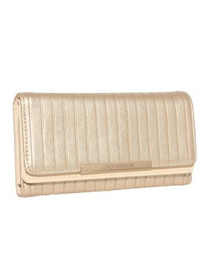 gold leatherette (pu) regular purse - 15904961 - Standard Image - 4