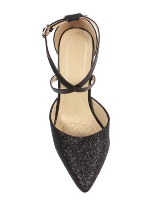 black ankle strap sandals - 15905804 - Standard Image - 4