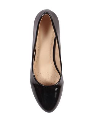 black slip on pumps - 15905839 - Standard Image - 4