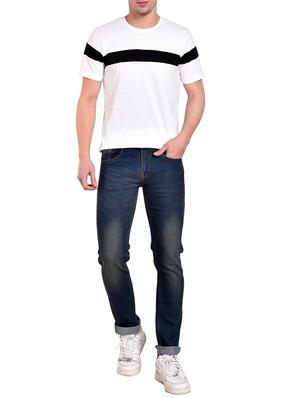 blue denim washed jeans - 15906546 - Standard Image - 4