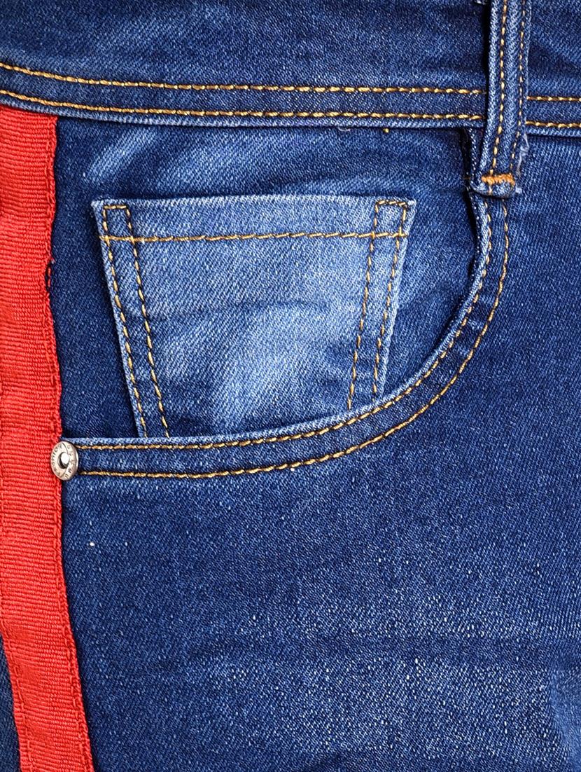 dark blue denim ripped jeans - 15906561 - Zoom Image - 4