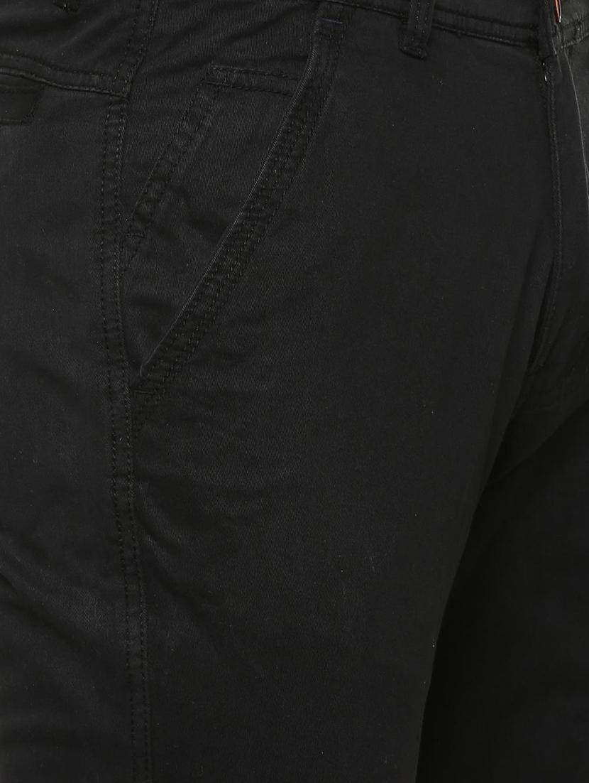 black cotton chinos - 15907108 - Zoom Image - 4