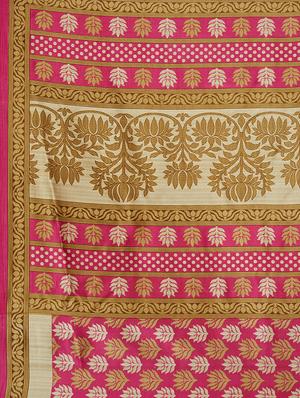 multicolor printed saree combo (set of 2) with blouse - 15907651 - Standard Image - 4