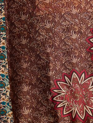 multicolor printed saree combo (set of 2) with blouse - 15907652 - Standard Image - 4