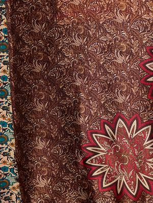 multicolor printed saree combo (set of 2) with blouse - 15907653 - Standard Image - 4