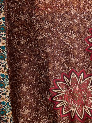 multicolor printed saree combo (set of 2) with blouse - 15907660 - Standard Image - 4