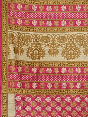 multicolor printed saree combo (set of 2) with blouse - 15907664 - Standard Image - 4