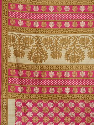 multicolor printed saree combo (set of 2) with blouse - 15907665 - Standard Image - 4