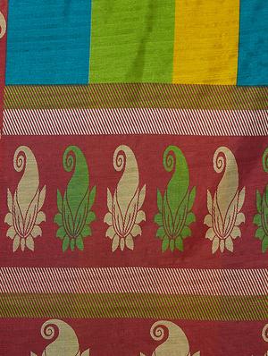 multicolor printed saree combo (set of 2) with blouse - 15907676 - Standard Image - 4