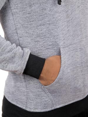grey fleece sweatshirt - 15908330 - Standard Image - 4