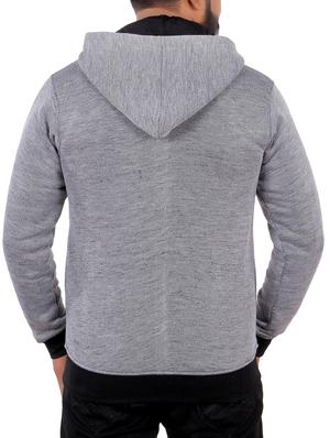 grey fleece sweatshirt - 15908336 - Standard Image - 4