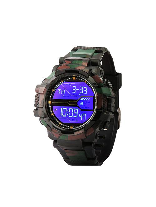 Round dial digital watch FNY129 - 15908931 - Very Small Image - 1