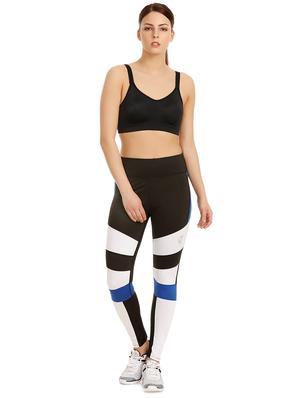 high waist color block track pant - 15908935 - Standard Image - 4