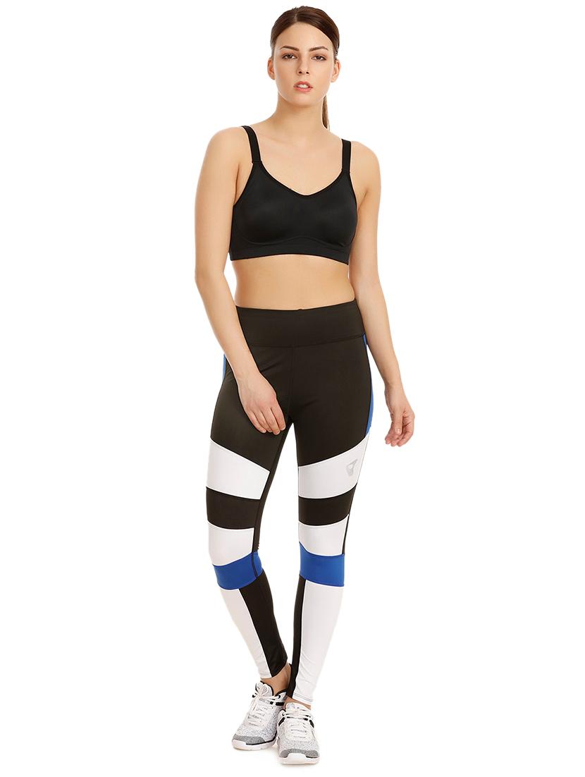 high waist color block track pant - 15908935 - Zoom Image - 4