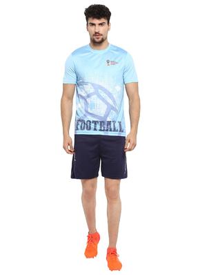 blue polyester tshirt - 15913109 - Standard Image - 4