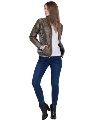 Side contrast panel puffer jacket - 15913999 - Standard Image - 4