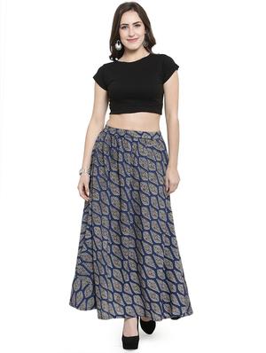 mid waist long skirt - 15914542 - Standard Image - 4