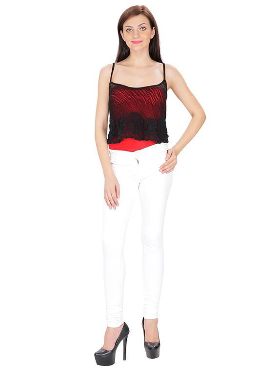 laced cami top - 15916412 - Zoom Image - 4