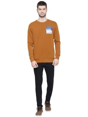 brown cotton sweatshirt - 15916471 - Standard Image - 4