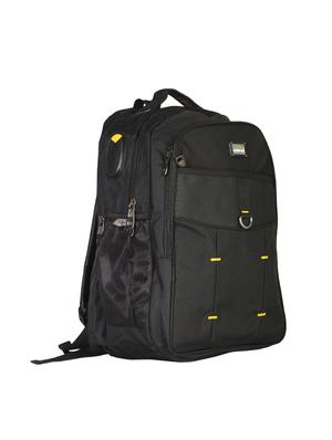 black polyester backpack - 15918476 - Standard Image - 4