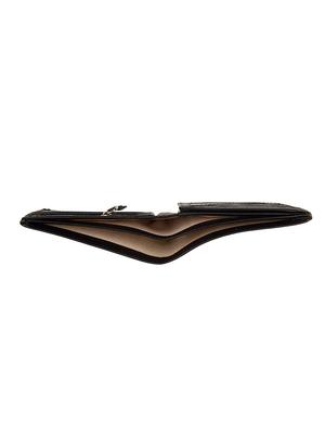 black 2 fold leatherette wallet - 15919429 - Standard Image - 4