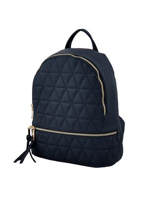 blue leatherette (pu) fashion backpack - 15920283 - Standard Image - 4